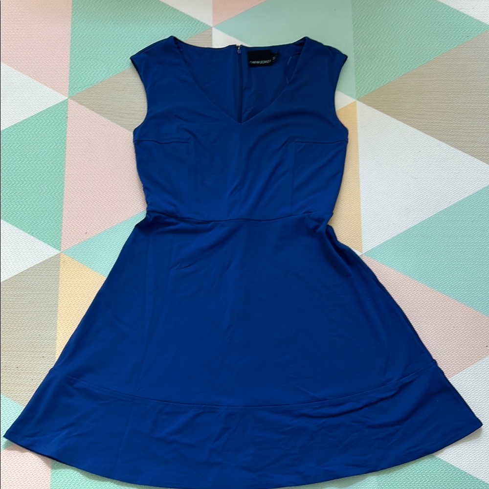 Cynthia Rowley Blue A-Line Sleeveless Dress